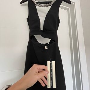 Topshop Maxi Dress Cut out with Diamanté Details BRAND NEW Size US 2 / UK 6